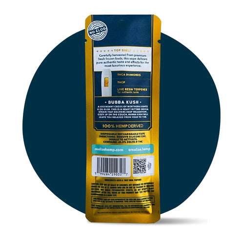 Bubba Kush Top Shelf 2g Diamond Bar