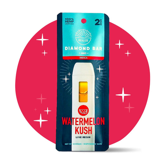 Watermelon Kush Indica 2g HHC Diamond Bar