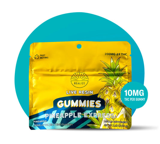 Live Resin Gummies, Pineapple - Pineapple Express