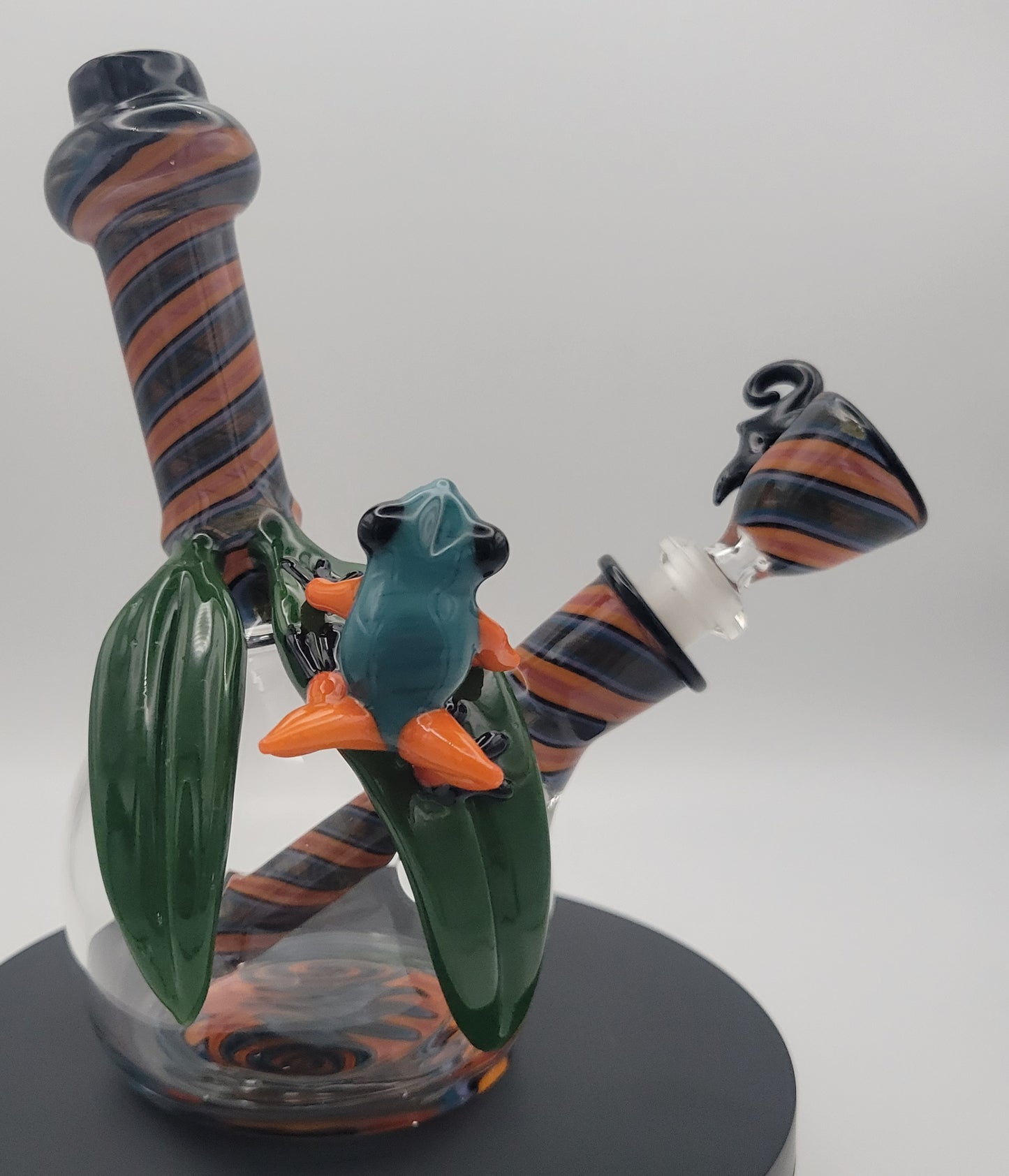 Fishbach Frog Bub w Downstem and Bowl