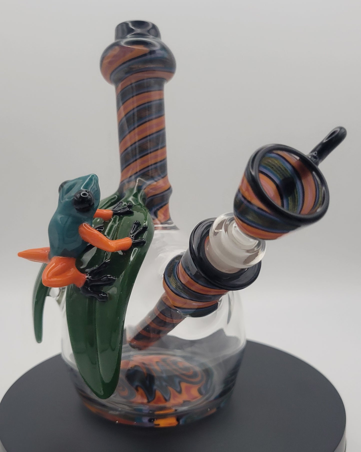 Fishbach Frog Bub w Downstem and Bowl