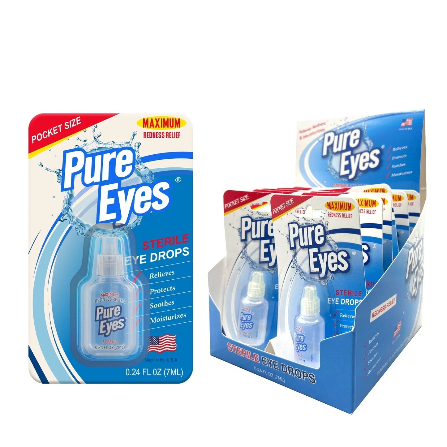 Pure Eyes Maximum Redness Relief Sterile Eye Drops