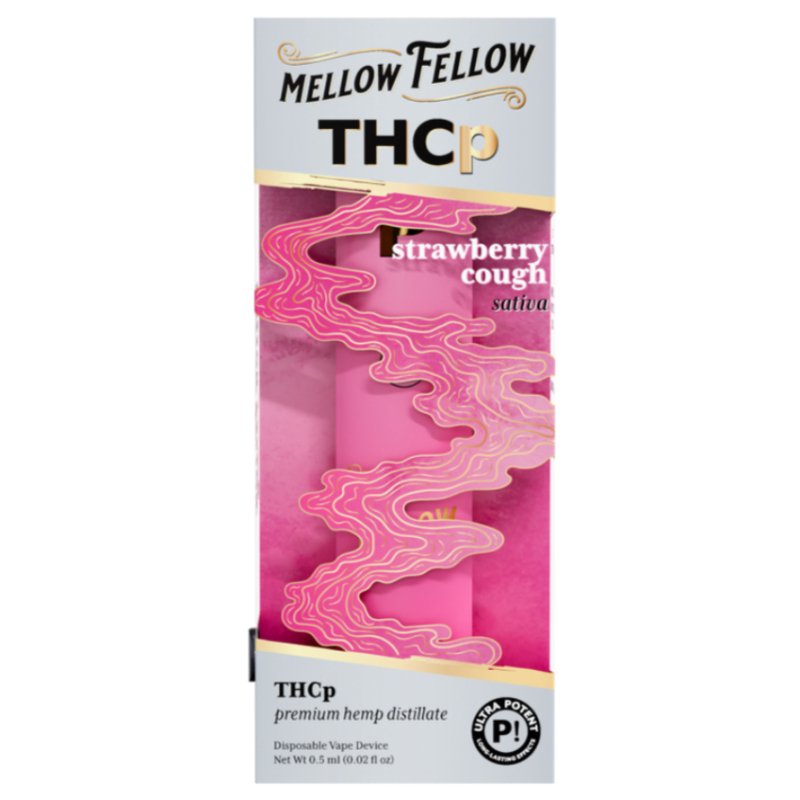 Strawberry Cough - Sativa - THCP - .5 ml Disposable