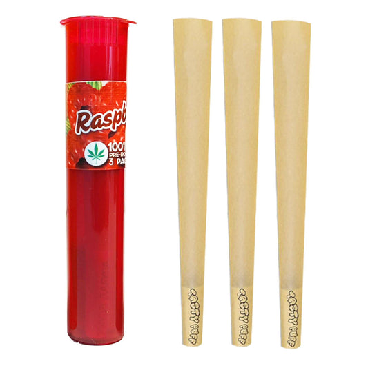 Tasty Puff with Tasty tip Cone - Raspberry - 3pk