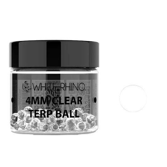 White Rhino Terp Balls - 4mm Clear