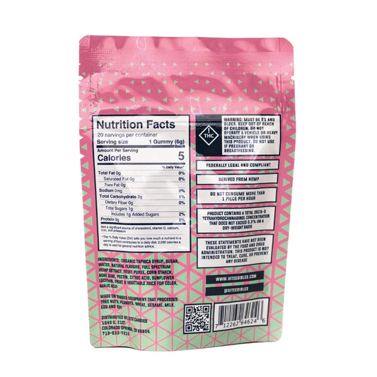 D9 Fruit Gummies 400mg Bag - Xite