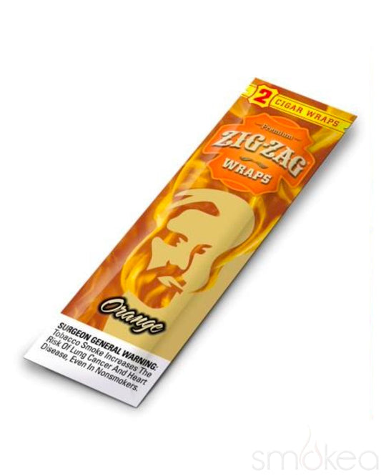 Zig Zag Cigar wraps - Orange - 2pk
